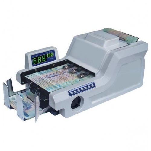 Xinda super BC 31F có thiết kế dạng máy nằm nên có khả năng đếm với số lượng tiền lớn công xuất đếm cao